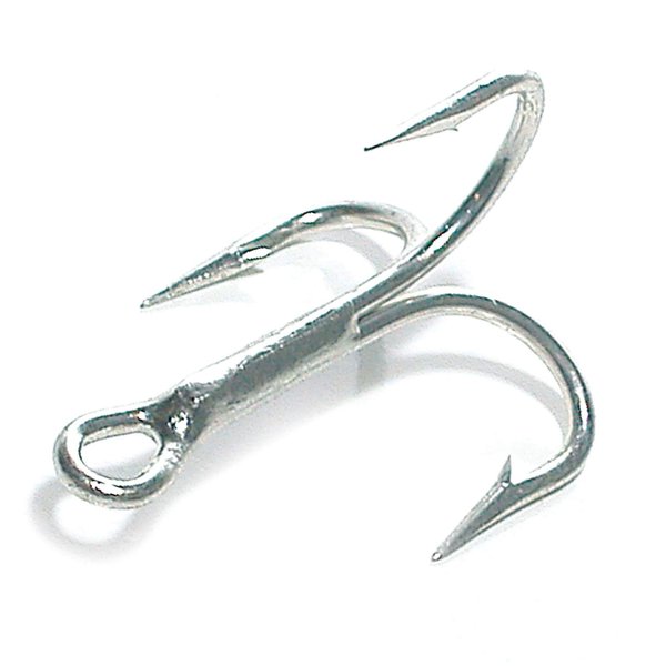 Eagle Claw L777G-4 Lazer Sharp Treble Hook 5Pk Sz4 Sea Guard Strt Pt
