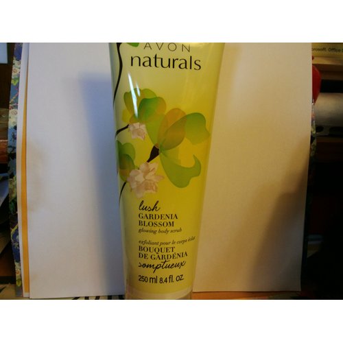 Avon Naturals Glowing Body Scrub (Lush Gardenia Blossom)