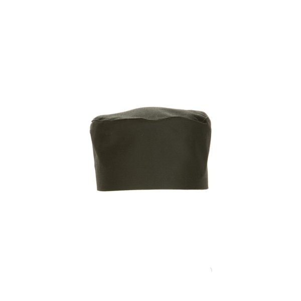 Chef Works Unisex Colored Chef Beanie, Black, Small/Medium