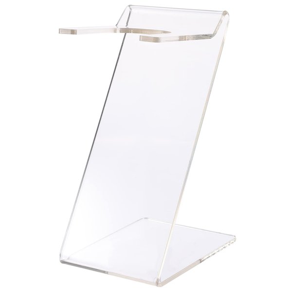FOMIYES Hair Dryer Display Stand Clear Shelf Glass Stand Clear Stand Hair Blow Dryer Stand Hair Dryer Holder Desktop Hair Dryer Rack Hair Styling Tool Bathroom Supplies Barber Rack Acrylic