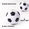 GSE Foosball Table Replacement Balls, 36mm Tabletop Soccer Football Balls for Foosball Table Accessories (White-12 Pack)