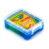 Crayola Crayons 24 Count with Blue Super Stacker Plastic Crayon Box (Bundle)