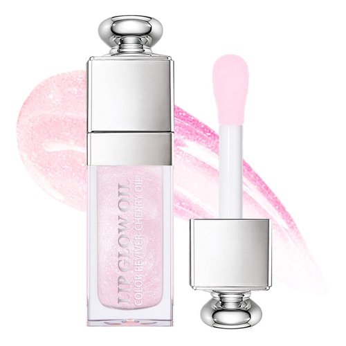 Unyoke Hydrating Lip Glow Oil-Lip care oil- Lip Oil Tinted for Lip Care and Dry Lips-Prevents Dry Cracked-Non-sticky Big Brush Head-Lip Plumping -Lip Oil gloss tinted-008