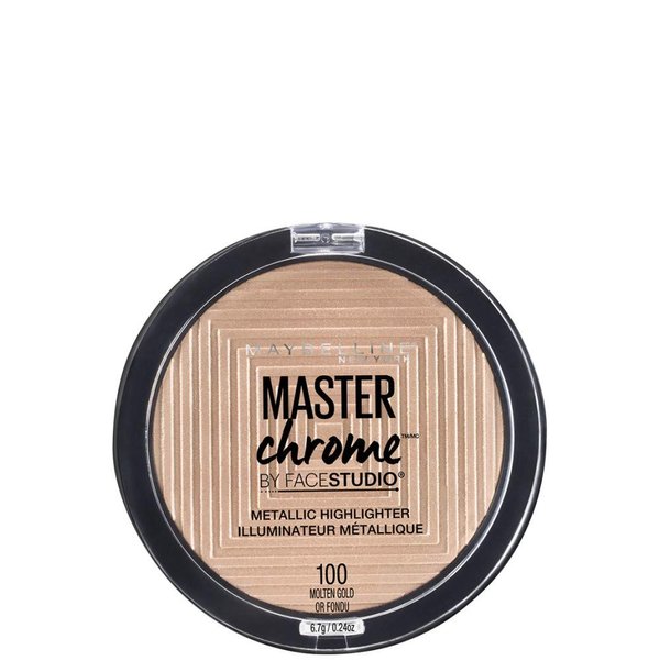 Maybelline Master Chrome Highlighting Powder 100 Molten Gold 8g