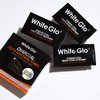White Glo Charcoal Deep Stain Remover Activated Charcoal Strips, Remove 10 Years of Stains in 7 Days, Long Lasting Results, Comfortable Use with Non-Slip Strips, Perfect for Sensitive Teeth - 7 Uses