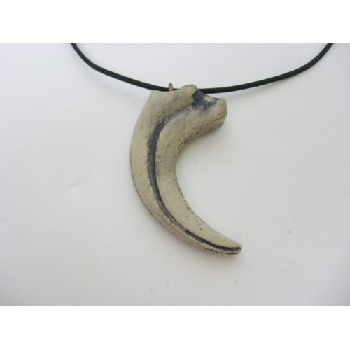 Mid-Land Scientific Sauronitholestes Dinosaur Claw Pendant Necklace (344-5)