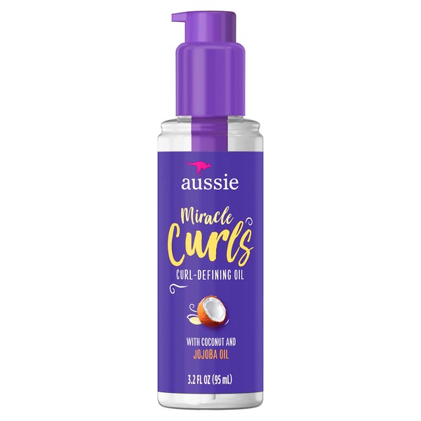Aussie Miracle Curls Curl-defining Oil Hair Treatment - 3.2 Fl Oz, 3.2 Oz