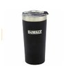 DEWALT Stainless Steel Tumbler, Black, 20 Ounce, 1 Count (Pack of 1)