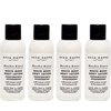 Acca Kappa White Moss Body Lotion Travel Bottles Set of 4 - Hotel Ammenity Collection.