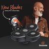 BaldiePro Blade Refill - Electric Shaver Replacement Head for BaldiePro Head Shaver - Electric Razor Replacement Blades for Bald Head and Face - Waterproof for Wet and Dry Shave