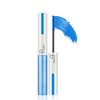 Kyannkara Washable Mascara Eye Makeup, Lengthening Mascara Volumizing Mascara Mascara Makeup Blue With Eyebrow comb