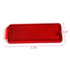 2 PCS Red Premium Interior Front Rear Door Entry Light Reflector Panels Compatible For Ford Super Duty F250 F350 F450 F550 1999-2007 / Excursion 2000-2005