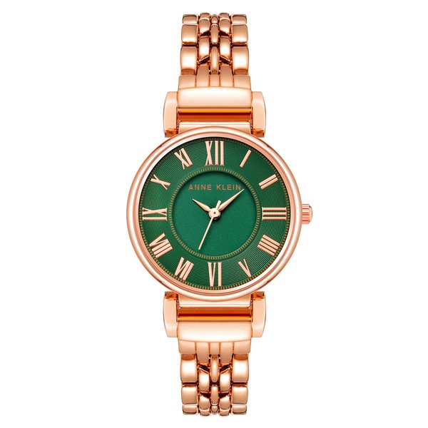 Anne Klein Women's AK/2158GNRG Rose Gold-Tone Bracelet Watch