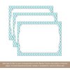 Barker Creek Designer Computer Paper, Turquoise Chevron, 8.5” x 11”, Decorative Printer Paper, Stationery, 50 Sheets per Pkg, Home, School and Office Supplies (740)