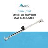 MARINE CITY 316 Grade Stainless Steel Hatch Lid Stay Support and Adjuster for Boats – Yachts – Marines (Pack of 1)