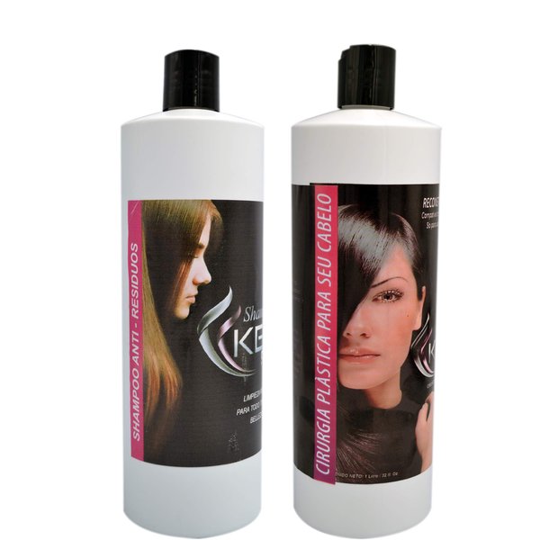 Cirugia Capilar Brazilian Original + Shampoo 32 onzas