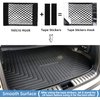 Universal Mesh Cargo Net for Car Trunk Storage,Elastic Small Automotive Cargo Net Pocket Wall Sticker Organizer Pouch Bag Storage for SUV,2 Pack with Tape Stickers