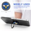 YINHEXI Phone Ring Holder Finger Kickstand, Cell Phone Ring Holder Finger Grip 360 Degree Rotation, with Crystal Stone Enamel Bee (Blue)