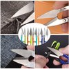 Haikole Embroidery Scissors,5PCS Sewing Scissors,4.1Inch Thread Cutter for Embroidery Cross Stitch Sewing Craft Supplies DIY Supplies,Stainless Multipurpose Use Snips Scissors for Sewing (5)