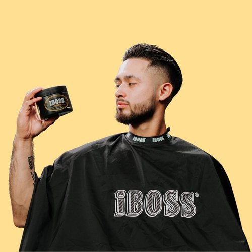 Rev320 iBOSS by Gio - Edge Control Hair Gel - Bold Hold Natural Hair Product - Styling Gel - Medium Hold (18oz)