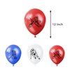 Hockey Birthday Party Decoration Ice Hockey Party Supplies Include HAPPY BIRTHDAY Banner Balloons Cake Topper Cupcake Toppers Spirals Background Hockey Party Decoration