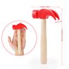 Fowecelt Wooden Hammer Toys Simulation Hammers Maintenance Tools Educational Toys for Kids Birthday Party Games Supplies