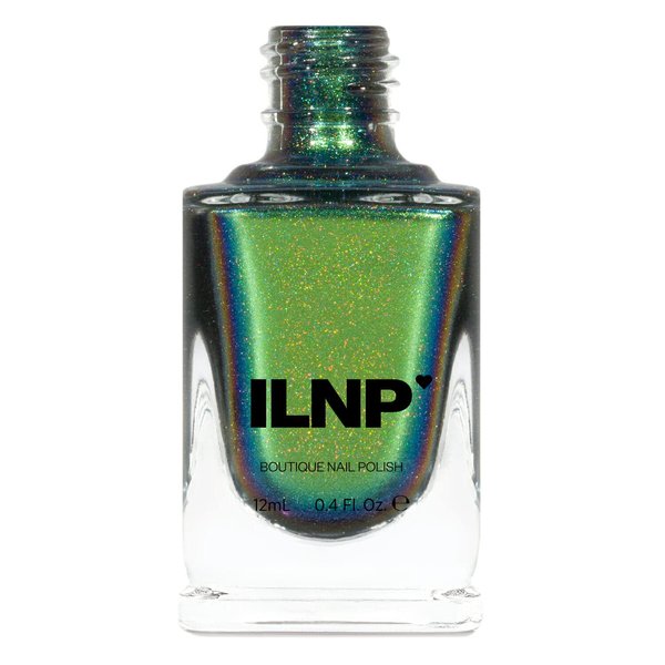 ILNP Reminisce (H) - Green, Blue Color Shifting Holographic Ultra Chrome Nail Polish