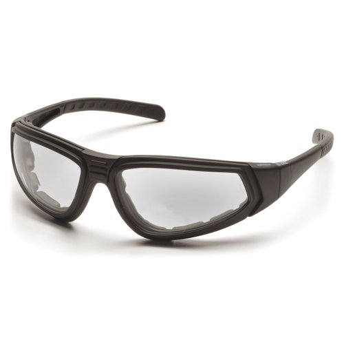 Pyramex XSG Safety Glasses, Clear H2X Anti-Fog Lens