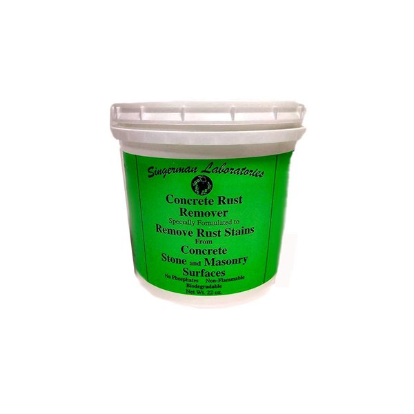 Singerman Laboratories Rust Remover for Concrete (22 oz makes one gallon)