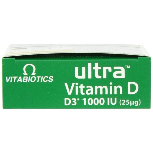 Ultra by Vitabiotics Vitamin D Tablets x 96
