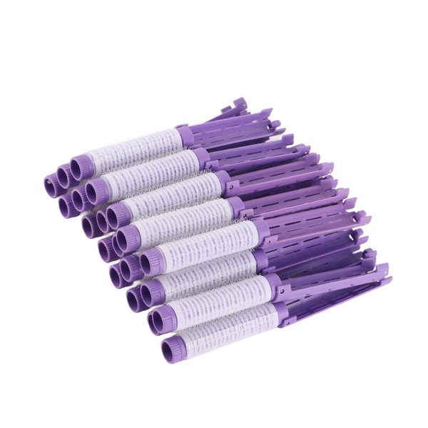 Hair Rollers Perming Rods, 20pcs Hair Perm Rods Perming Rod Hair Roller Curler Perming Rod, Hair Roller Curler, Household Salon Hairdressing Tool Kit ()