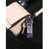 Gearider Blue Bling Butterfly Compact Lip Gloss Tube Holder Keychain, Lipstick Sleeve for Backpack