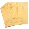 YongBo Gold Leaf Sheets, 100 pc 5.5" Gold Foil Paper for Arts Craft, Painting, Gilding, Slime, Nail Design, Furniture Decoration