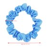 Satin Scrunchies Hair Ties for Women Girls Small Elastic Band,Furling Pompoms 32 Pcs Hair Bobbles Scrunchie Thick Thin Hair Ponytail Holders Accessories Colorful Mix