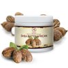AROMATIKA Refined Shea Butter 17.5 Oz (500g) - Ghana - 100% Natural & Pure Shea Butter for Body Care - Hair - Face - Body Butter - Butyrospermum Parkii