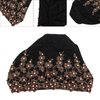 Fashion Hijabs for Women Muslim, Vintage Embroidered Muslim Turban Hat Soft Lace Material Beaded Fleece Hair Hat for Women Daily Use and Gift (black), Turban Head Wraps
