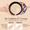 2024 New Mushroom Head Air Cushion CC Cream - Apartment Air Cushion CC Cream, BB Cream Face Make Up, Long-Lasting Matte Waterproof Moisturizing Concealer Beauty (Natural)