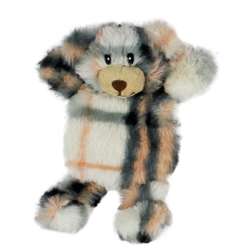 Multipet Berman Mini Bear 7" Dog Toy with Squeakers (Assorted Color, 1 Pack)