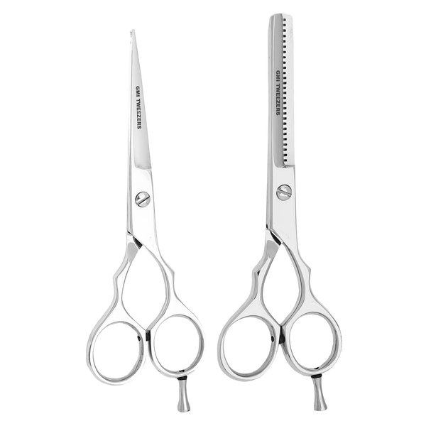GMI-TWEEZERS™ - Professional Barber Scissors - Hair cutting Scissors for Professionals, and Home Use - Hair Scissors for Men and Women.