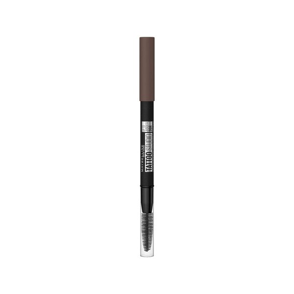 Maybelline TattooStudio Waterproof Eyebrow Pencil, Sharpenable, Longwear, Long Lasting Eyebrow Pencil, Defined Brows, Pigment Brow Pencil, Deep Brown, 1 Count