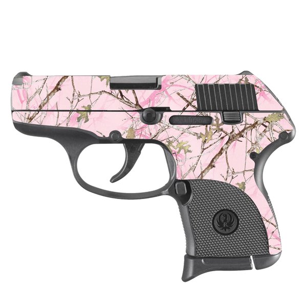 MightySkins Glossy Glitter Skin Compatible with Ruger LCP 380 - Conceal Pink | Protective, Durable High-Gloss Glitter Finish | Easy to Apply and Change Styles | Made in The USA