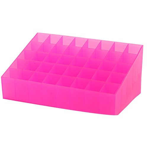 Cabilock 40 Box Lipstick Holder Case Lip Gloss Holder Jewelry Storage Case Cosmetic Display Cases Beauty Organizer 4 Rows Lipstick Holder Lipstick Display Stand Makeup Lipstick Tube