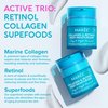 MAREE Face Moisturizer Collagen Cream - Anti Aging Face Cream with Hyaluronic Acid & Retinol - Day & Night Cream with Hydrating Effect - Moisturizing Cream for Face with Vitamins A & E - 1.7oz