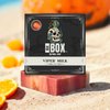 Black Box USA MADE 5oz Men's Natural Bar Soap Made from Moisturizing Natural Oils - Handmade Cold Process Soap with No Harsh Chemicals Pineapple Citrus & Floral Hints (VIPER MILK)