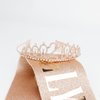 KICOSY 21st Birthday Crowns and Sashes for Women, Birthday Sash Princess Tiara Headband Elegant Rose Gold Crown with Combs for Girls Crystal Tiaras Birthday Headpieces for Party Hair Accessories Gifts