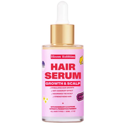 Bloom Robbins Hair Growth Serum - Scalp Treatment for Thinning Hair and Hair Thickening
