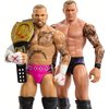 Mattel WWE Main Event Championship Showdown 2-Pack Action Figures & Accessory, Series #19 CM Punk vs Randy Orton Collectible Set