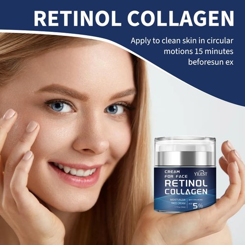 Neck Firming Cream & Retinol Face Cream for Anti Wrinkle, 2 PCS Neck Cream & Retinol Face Cream for Tightening Sagging Skin and Hydrating, Help Reduce Fine Lines & Wrinkles - 3.4 oz