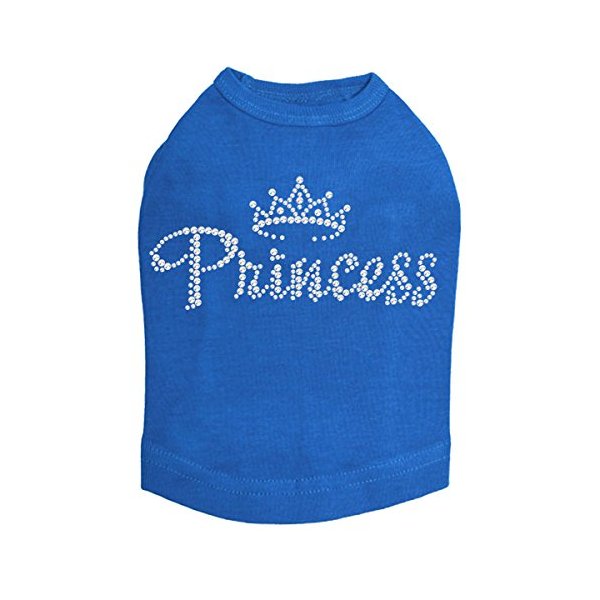Princess # 2 Dog Shirt 2XL Royal Blue