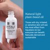 Vitali Hydration Boost Facial Oil & Primer: Premium Age Reducing Fast-Absorbing and Non-Irritating Oil for Sensitive Dry Skin - 1 fl. oz.